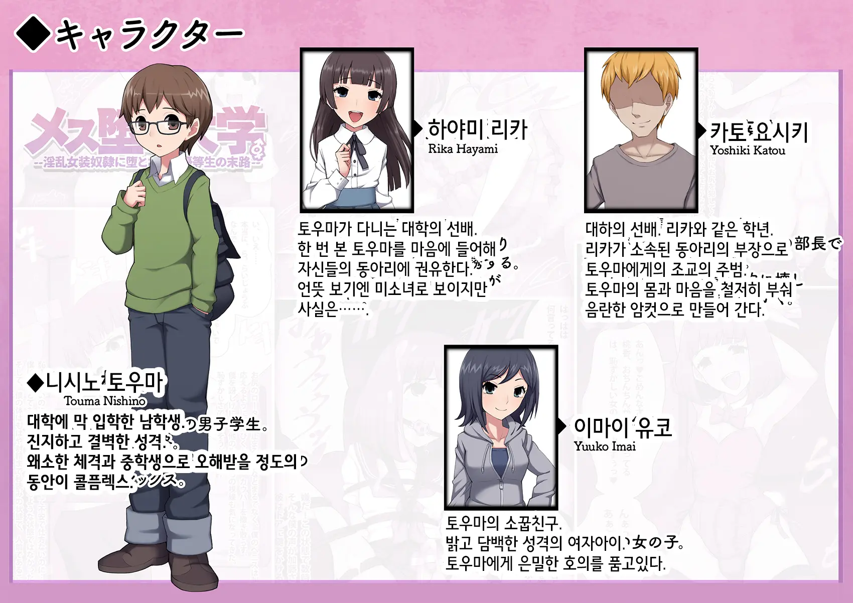 Mesu Ochi Daigaku ~Inran Josou Dorei Ni Otosareta Yuutousei No Matsuro~